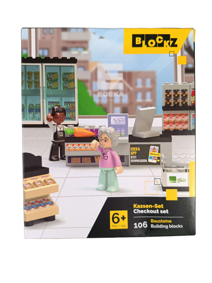 BLOCKZ by Boost Bundle Supermarkt Kasse Set Bausteine & Zubehör, Neu