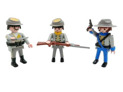Playmobil Bundle Western Set Cowboys & Soldaten Figuren & Zubehör