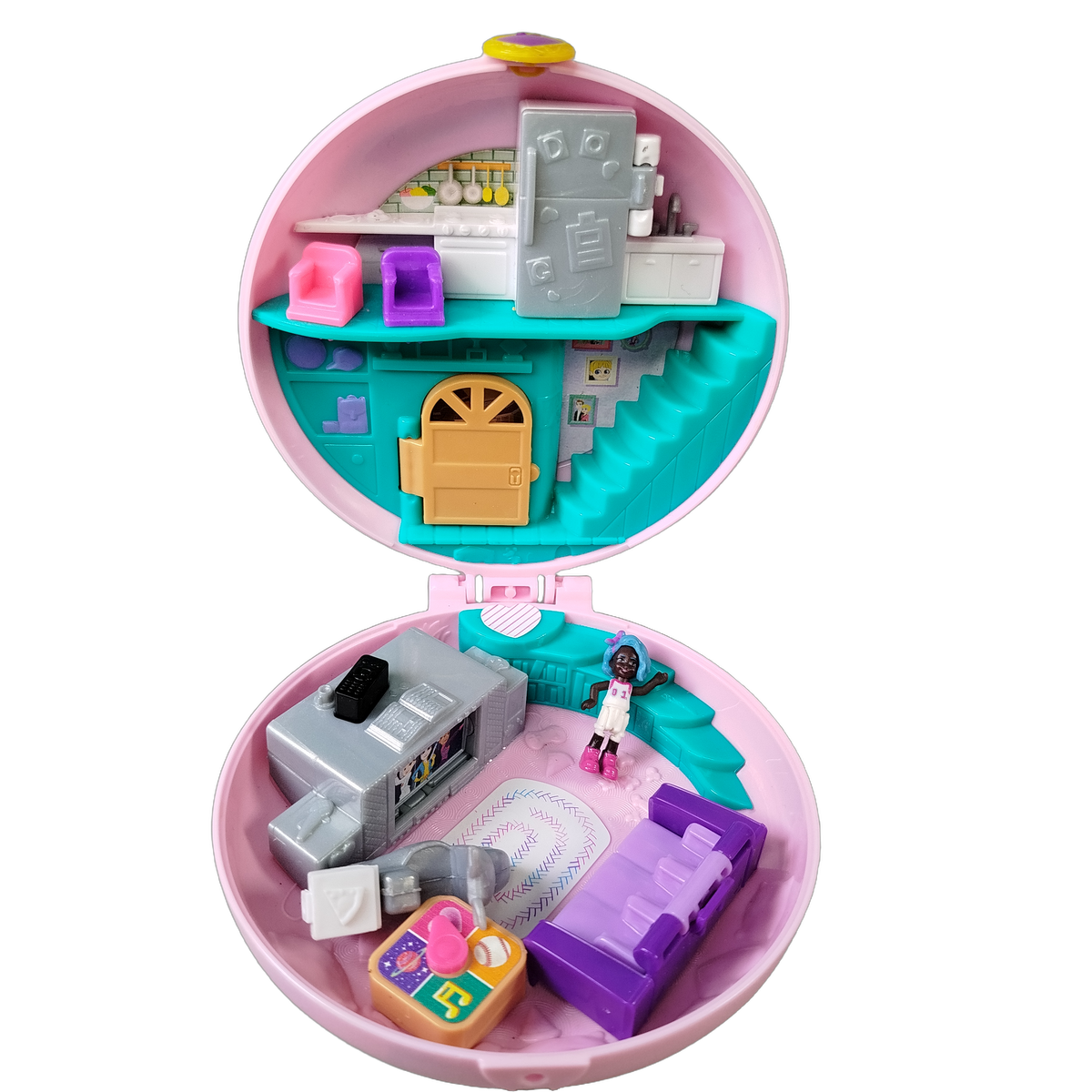 Mattel Bundle Polly Pocket Donut & Mini Mall Set von 2 Spielsets