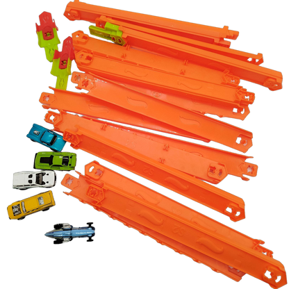 Hot Wheels Bundle S2 Rennbahn & Autos