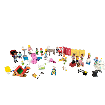 Playmobil Bundle Weihnachts & Winterfiguren & Zubehör