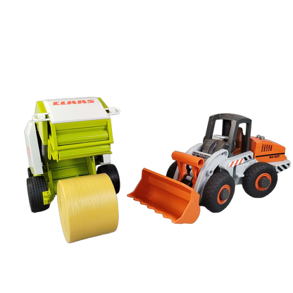Bruder & Playmobil Bundle Bauernhof 2 Fahrzeuge
