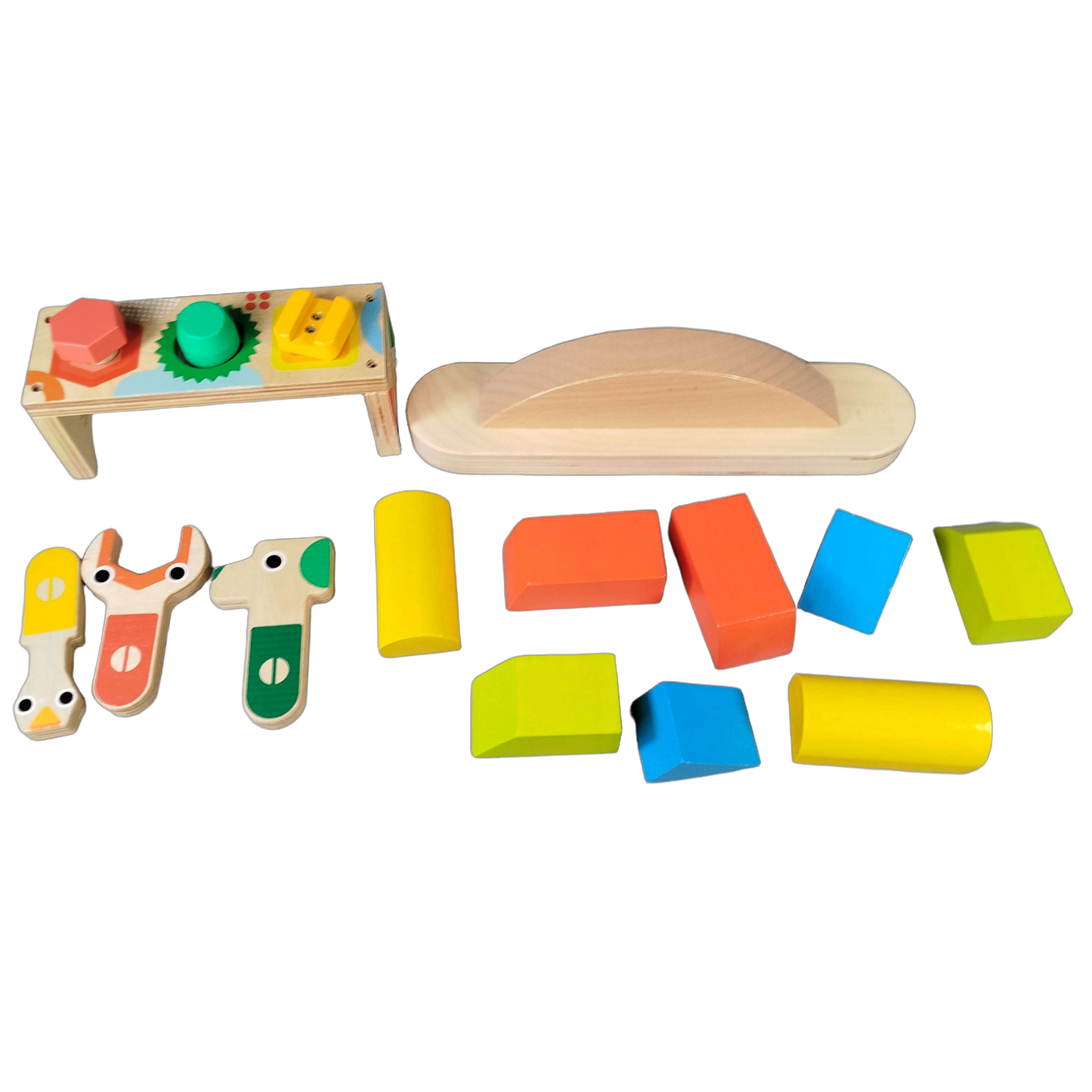 Bundle Holz Set von 19 Werkbank & Kinderwerkzeug