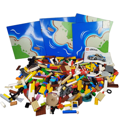 Konvolut LEGO Steine & Grundplatten ca. 2,25 kg, ab 6 7 8 Jahre