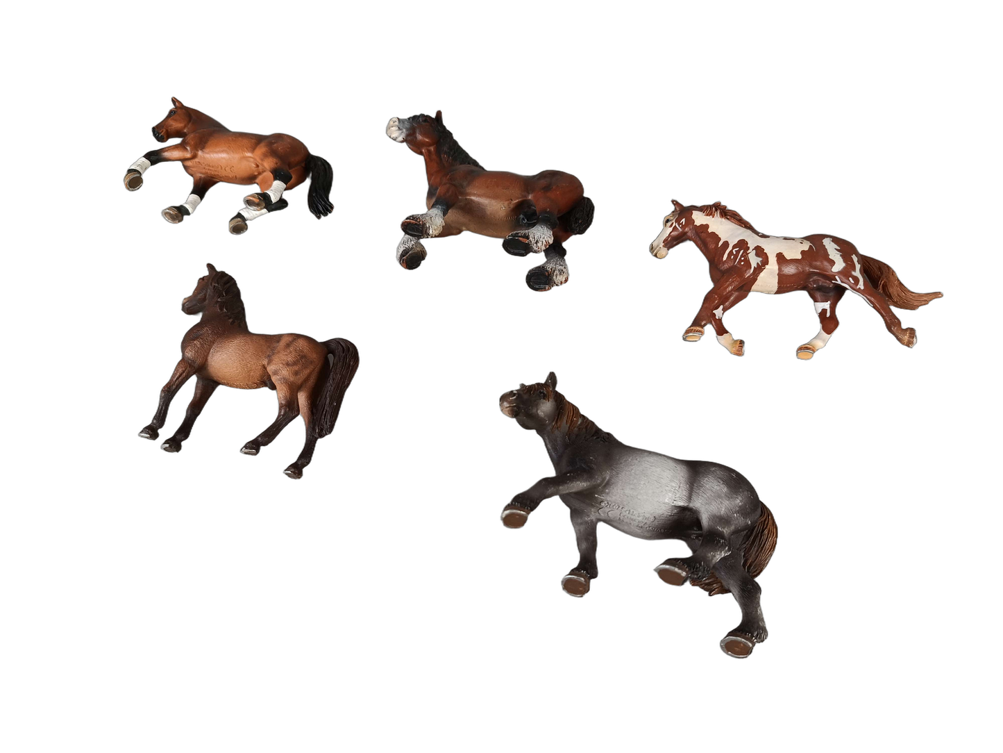 Schleich Tiere Bundle 5 Teile Pferde Figuren