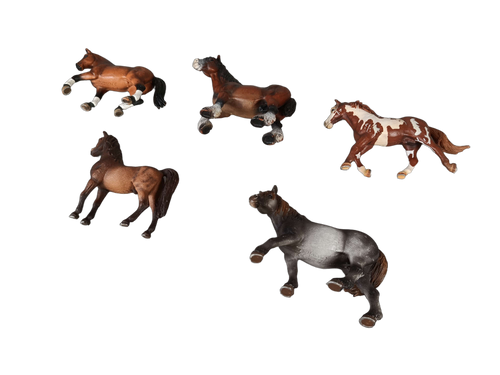 Schleich Tiere Bundle 5 Teile Pferde Figuren