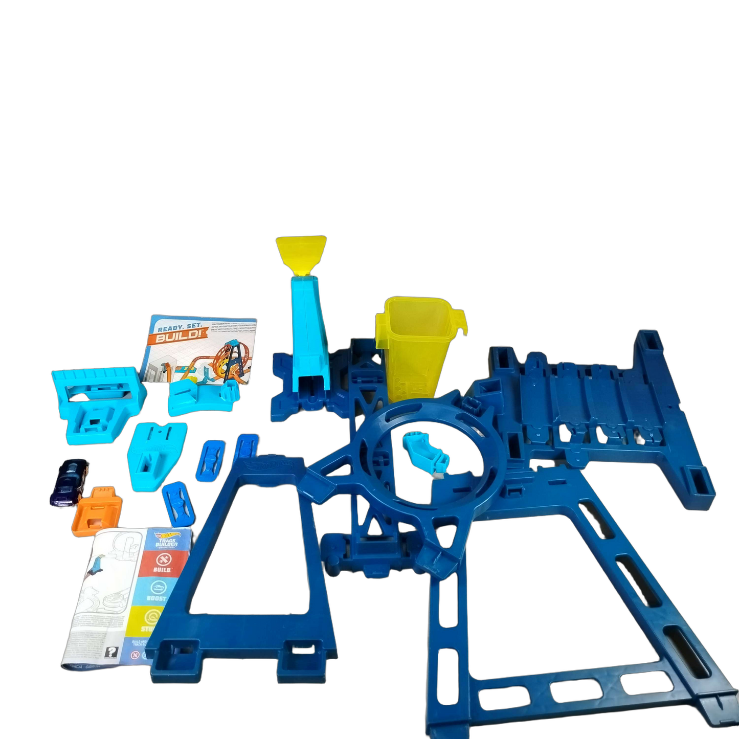 Mattel Hot Wheels Track Builder Triple Loop Kit Rennbahn