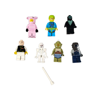 LEGO Bundle 8x Minifiguren & Zubehör