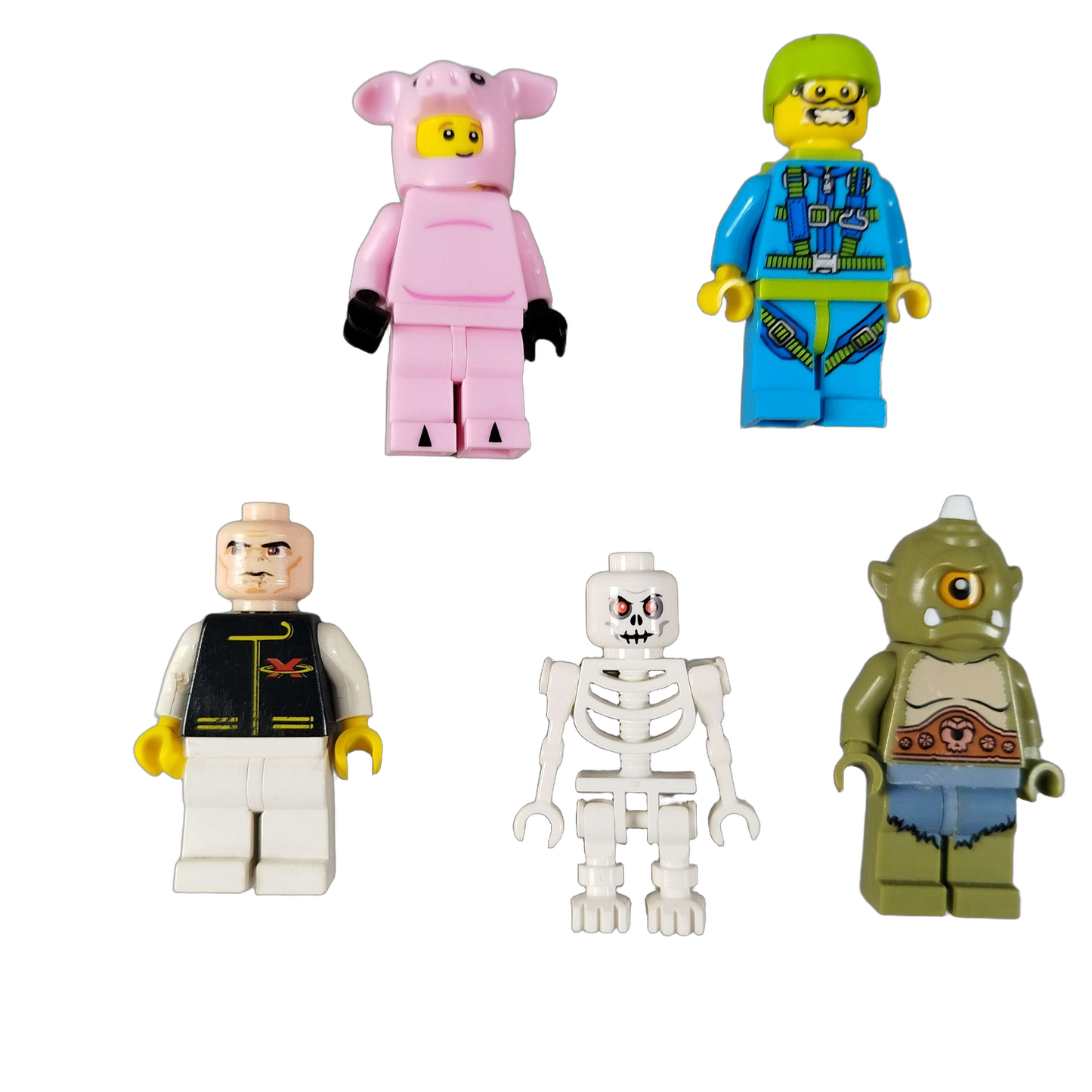 LEGO Bundle 8x Minifiguren & Zubehör