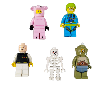 LEGO Bundle 8x Minifiguren & Zubehör