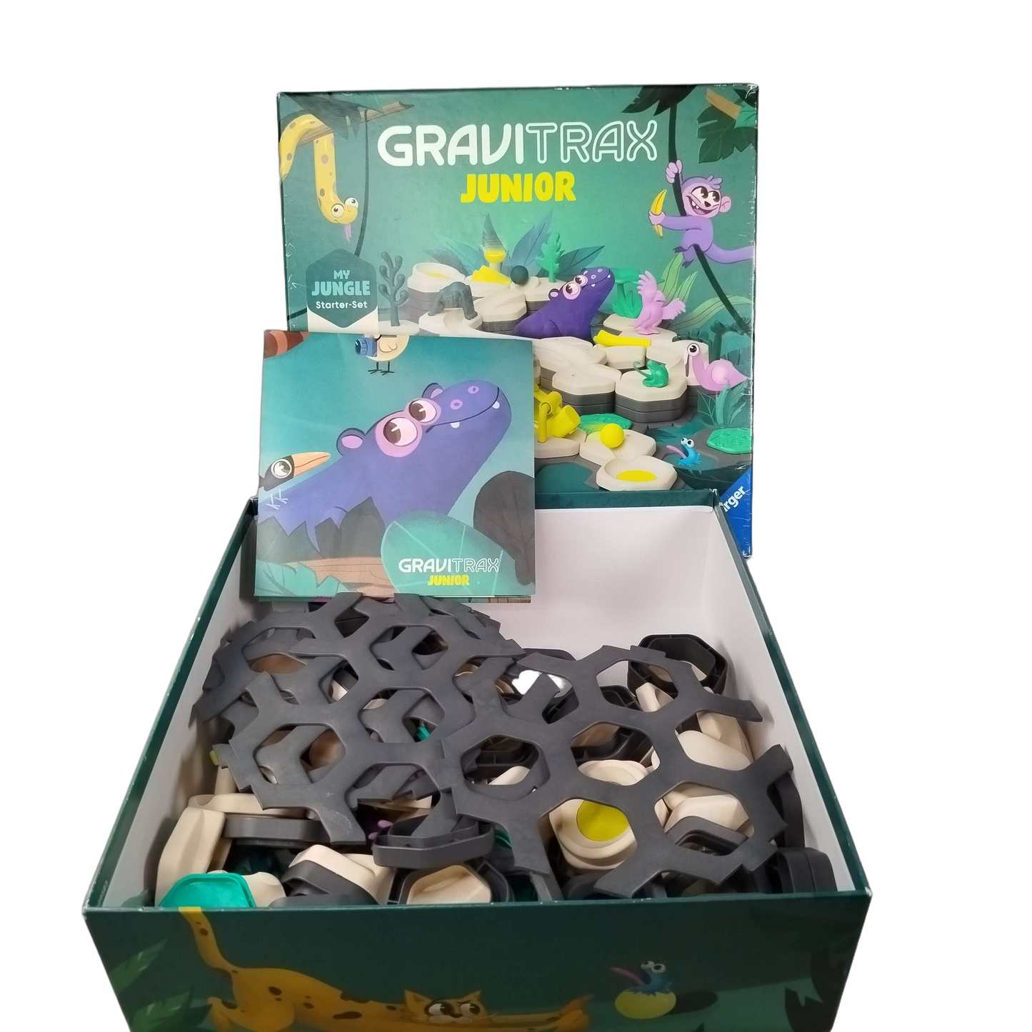 Ravensburger GraviTrax Junior My Jungle Starter-Set Murmelbahn