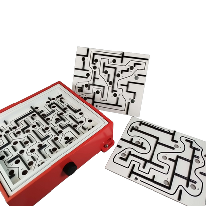 BRIO Labyrinth 34020 Denkspiel mit Übungsplatten