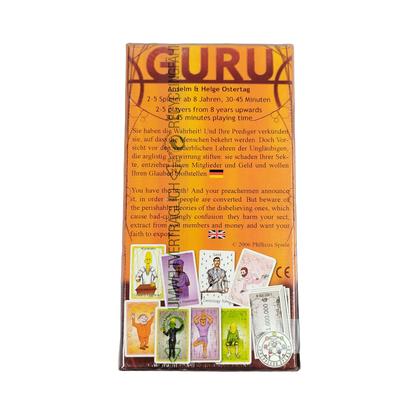 Pfifficus Spiele GURU Kartenspiel, Neu