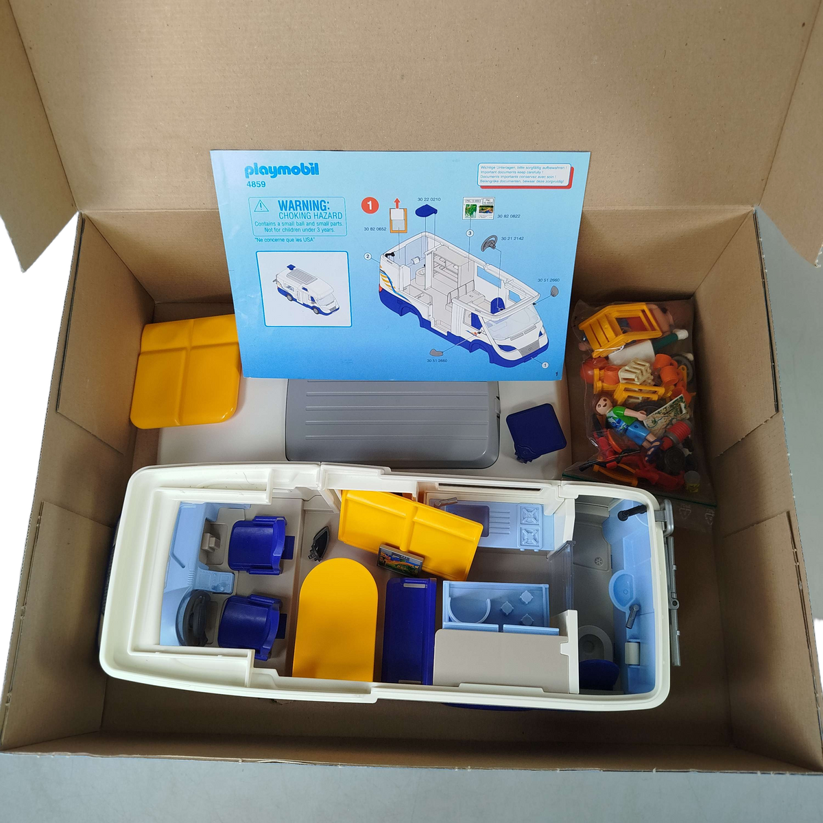 Playmobil Familien-Wohnmobil 4859 Camper Spielset
