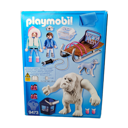Playmobil Yeti mit Schlitten 9473 Figuren-Set mit Zubehör
