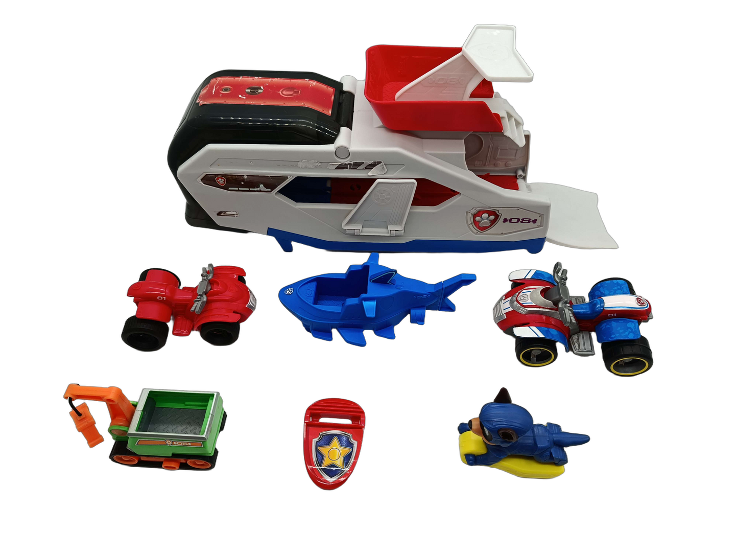 Spin Master Bundle Paw Patrol Set von 7 Fahrzeuge & Figur