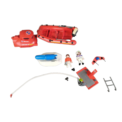 Playmobil Bundle Feuerwehr 3128 B Feuerlöschboot