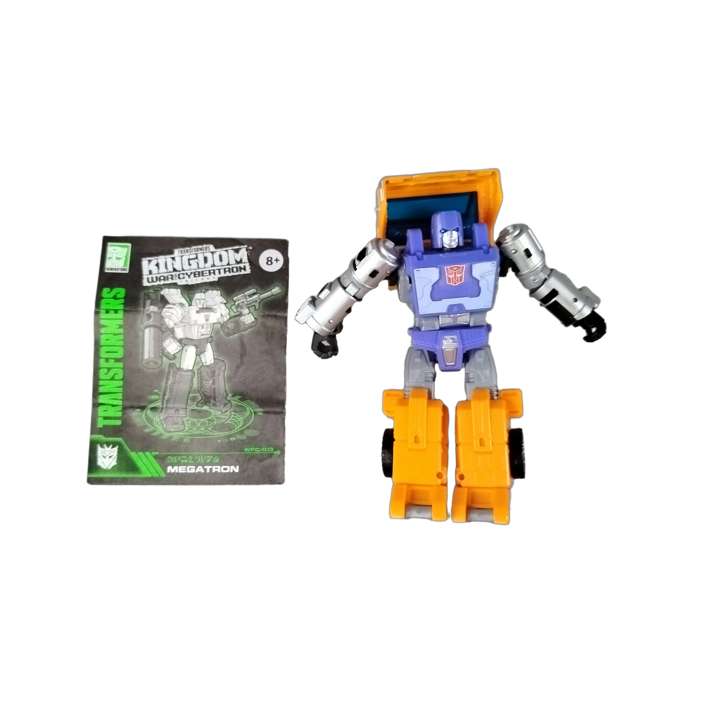 Hasbro Huffer WFC-K16 Actionfigur mit Megatron Sammelkarte