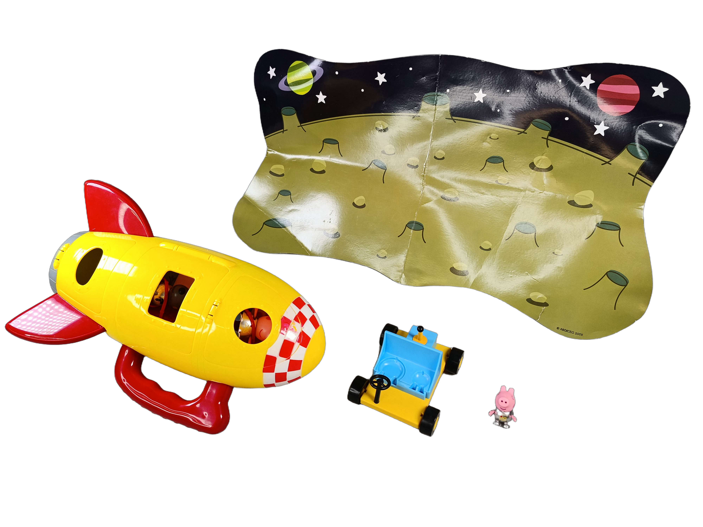 Peppa Pig Bundle Peppa Wutz Set Weltraum-Rakete & Figuren