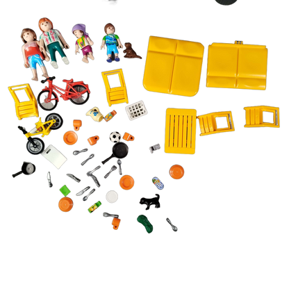 Playmobil Familien Wohnmobil 4859 Camping Set