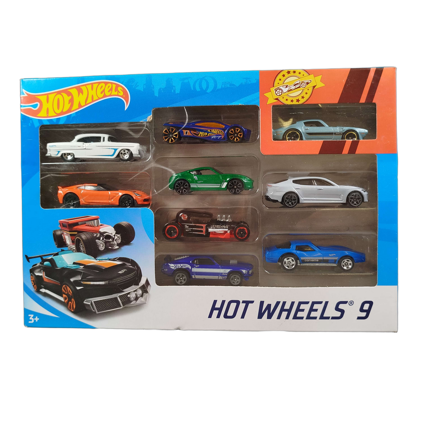 Hot Wheels 9er Auto Geschenkset Modellautos Neu