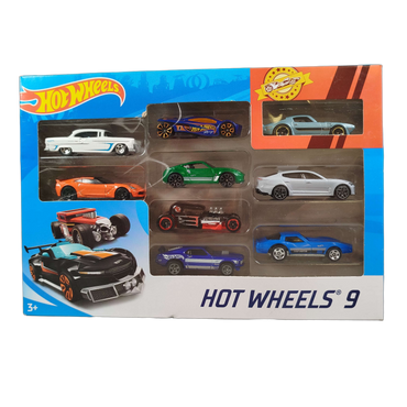 Hot Wheels 9er Auto Geschenkset Modellautos Neu