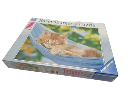 Ravensburger Kitty in a Swing 157629 Puzzle, Neu