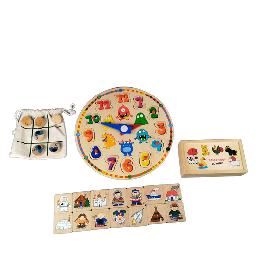 Bundle Monster & Bauernhof Set von 4 Lernspiele