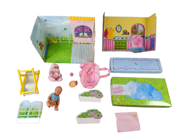 Zapf Creation Bundle BABY born miniworld Wickeltasche, Set