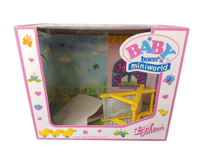 Zapf Creation Bundle BABY born miniworld Wickeltasche, Set
