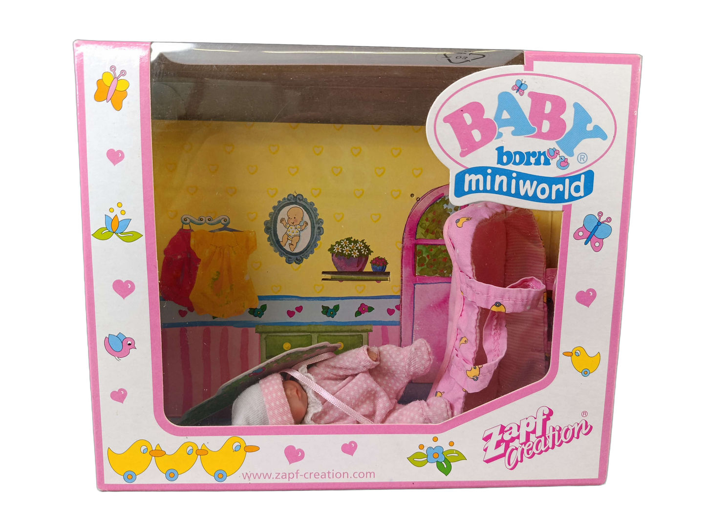 Zapf Creation Bundle BABY born miniworld Wickeltasche, Set