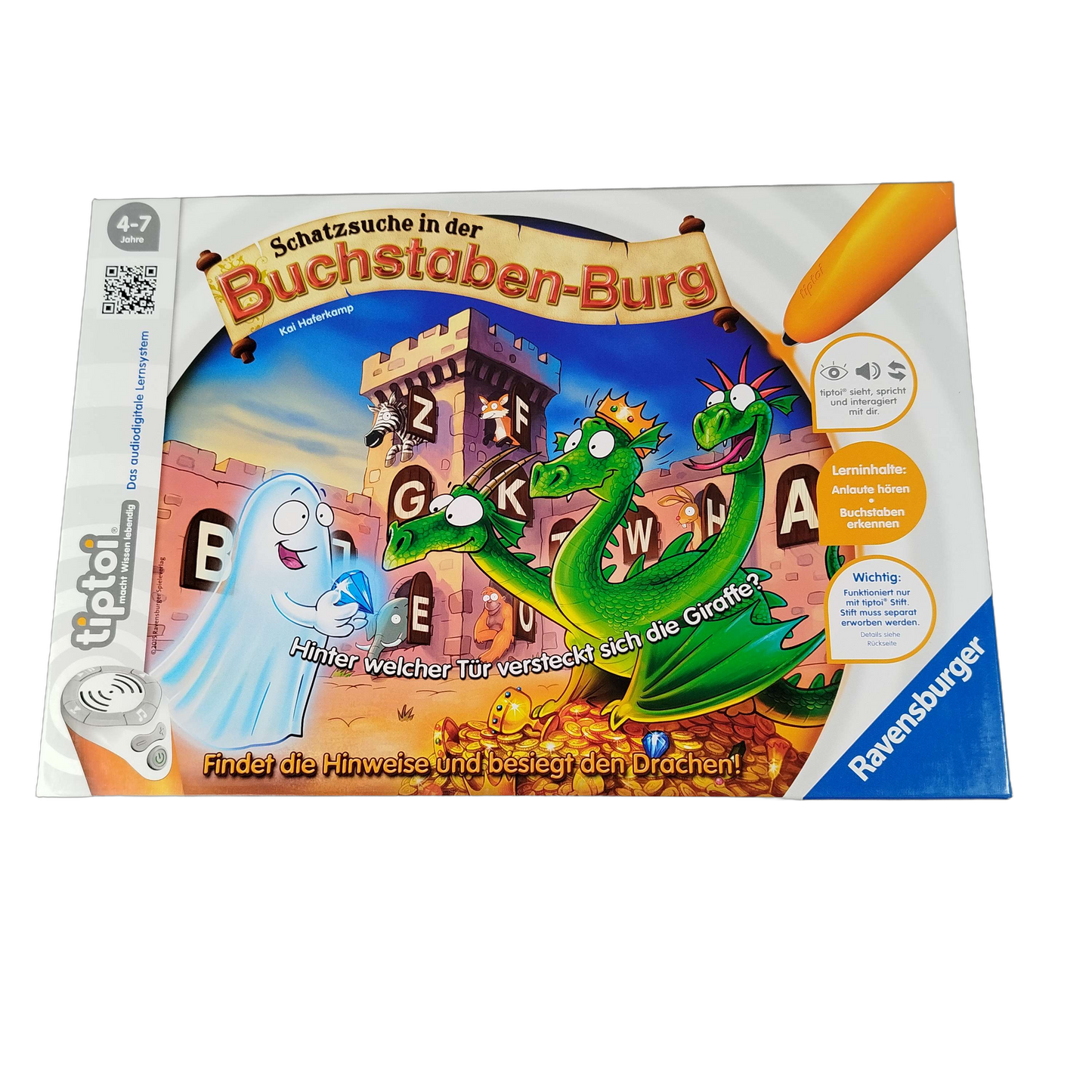 Ravensburger tiptoi Buchstabenburg Spiel