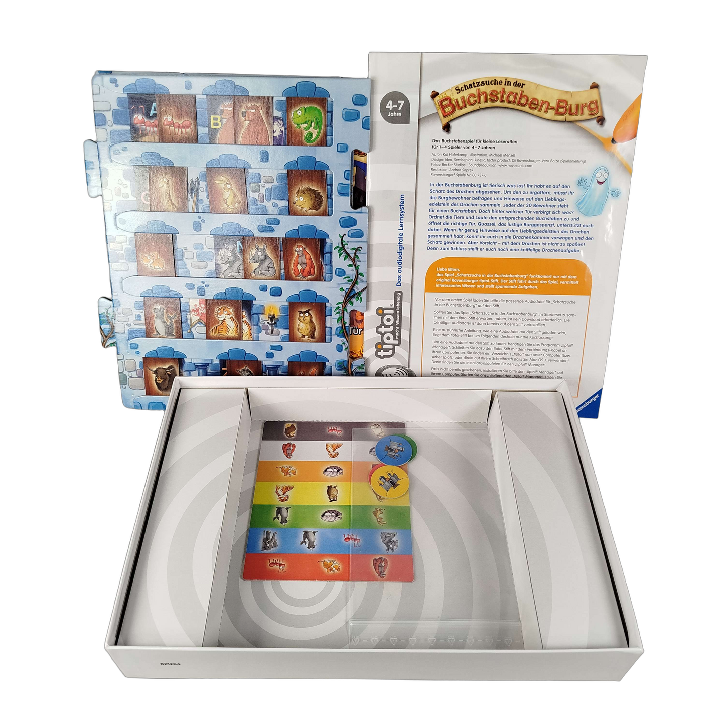 Ravensburger tiptoi Buchstabenburg Spiel