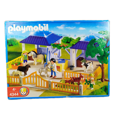 Playmobil 4344 Tierpflegestation mit Freigehege Spielset