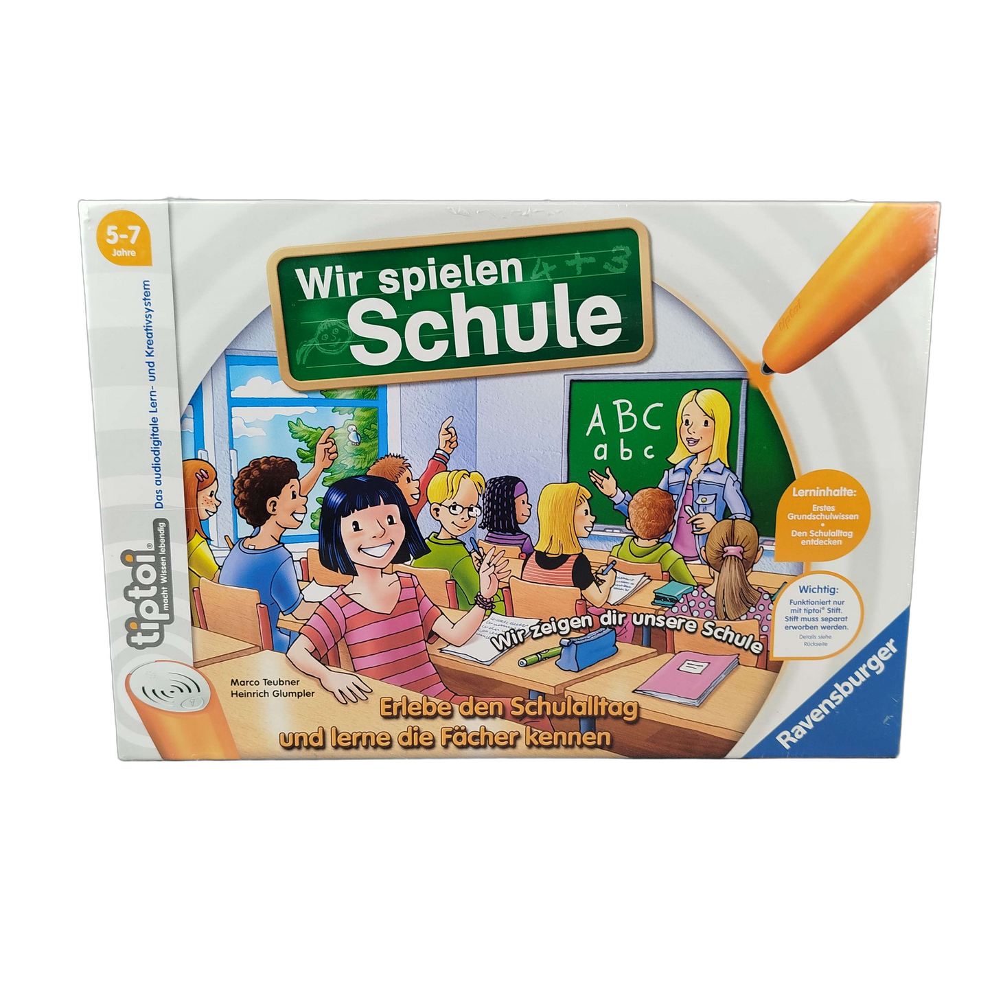 Ravensburger tiptoi Wir spielen Schule 00 806 1 Buch, Neu