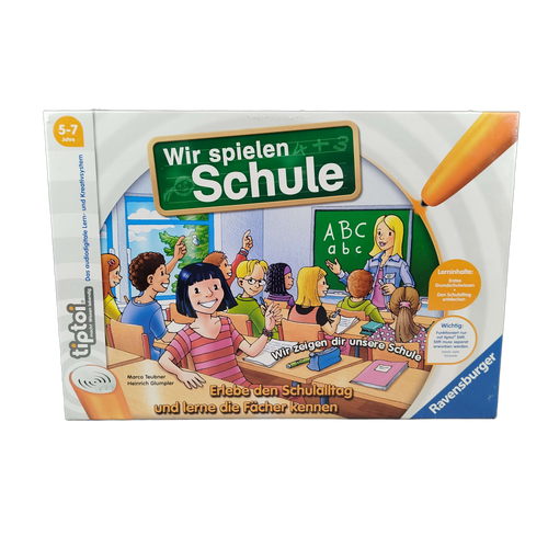 Ravensburger tiptoi Wir spielen Schule 00 806 1 Buch, Neu