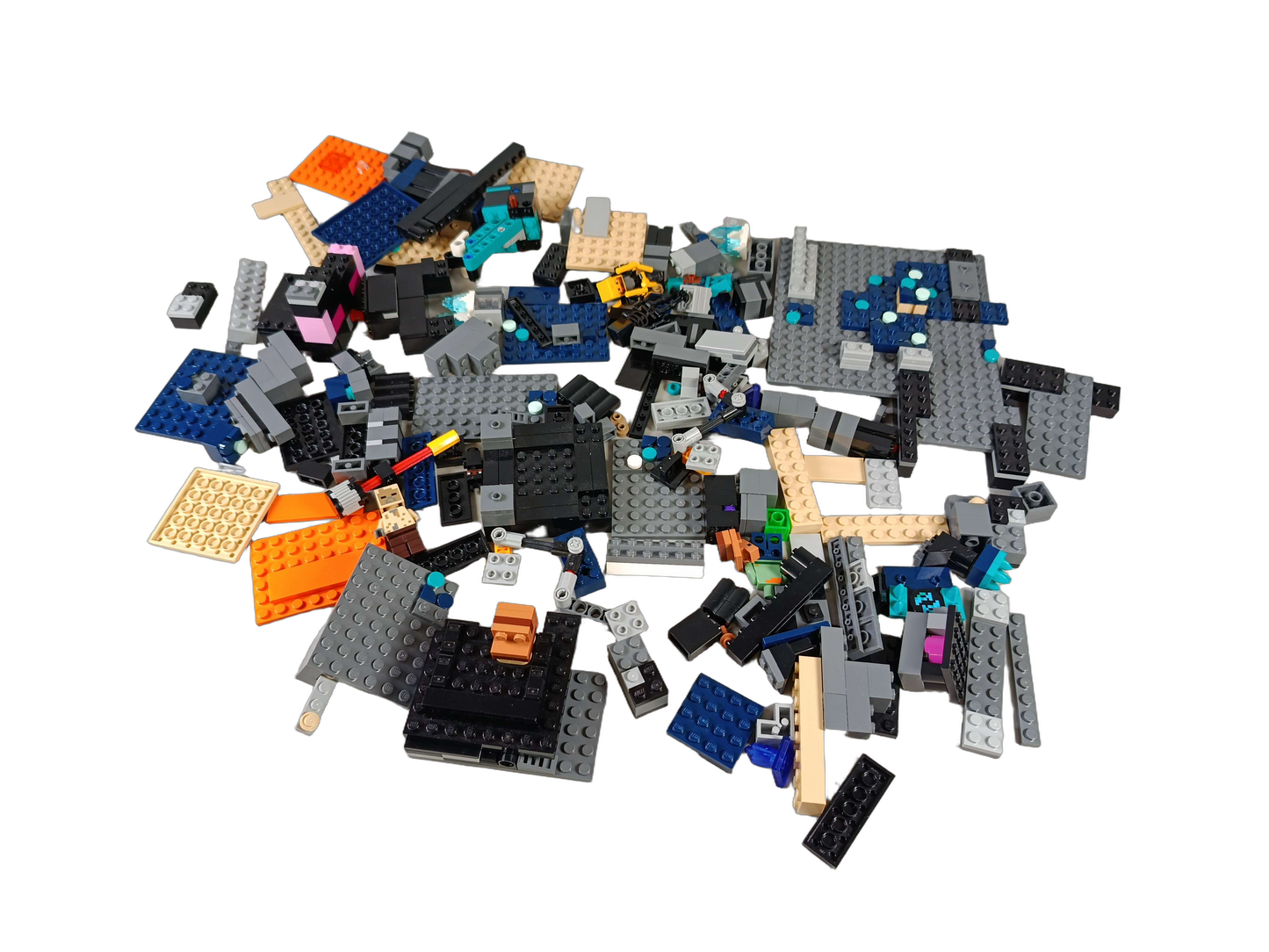 Konvolut LEGO Minecraft ca. 0,65 kg, ab 3 4 5 Jahre