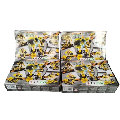 gutoys Bundle ROBOT TRUCKS Set von 4 Roboter Trucks