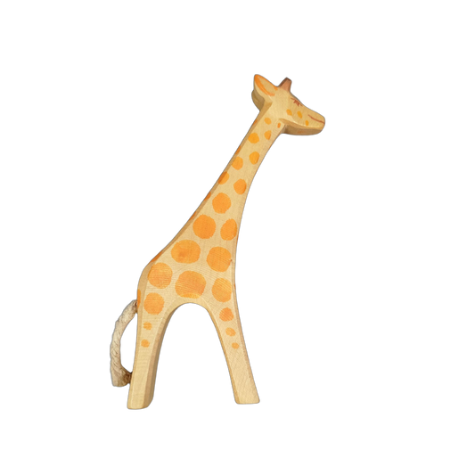 Ostheimer Giraffe Holzfigur für Rollenspiel