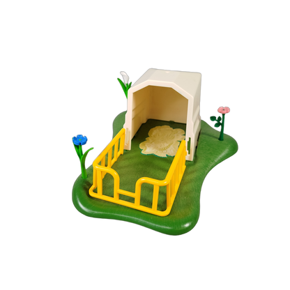 Playmobil Bundle Bauernhof & Tierärztin 5124 5158 Set von 2 Figuren