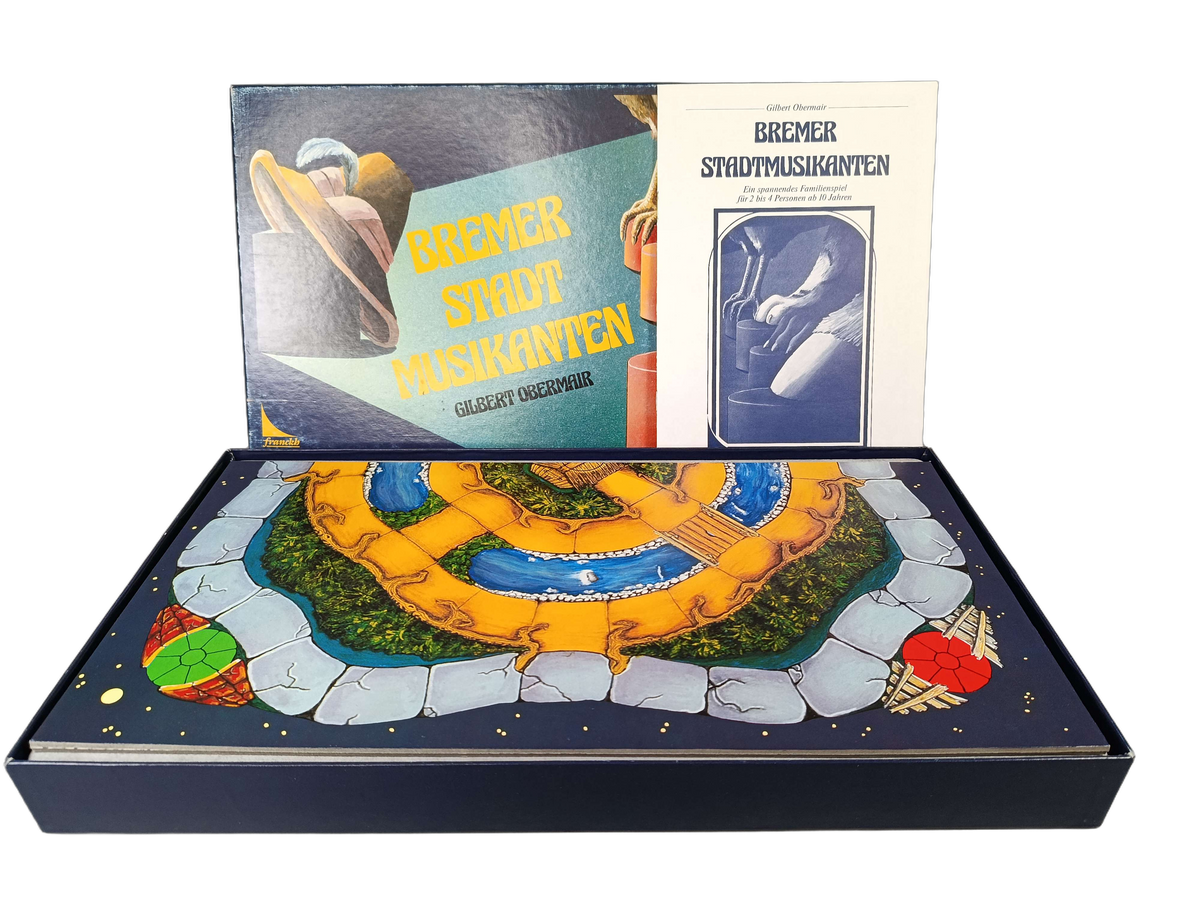 Franckh Bremer Stadtmusikanten Gebrüder Grimm Brettspiel