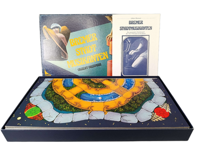 Franckh Bremer Stadtmusikanten Gebrüder Grimm Brettspiel