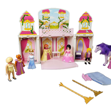 Playmobil Bundle Prinzessin Schloss 71845 & Kutsche 6856 Set von 2