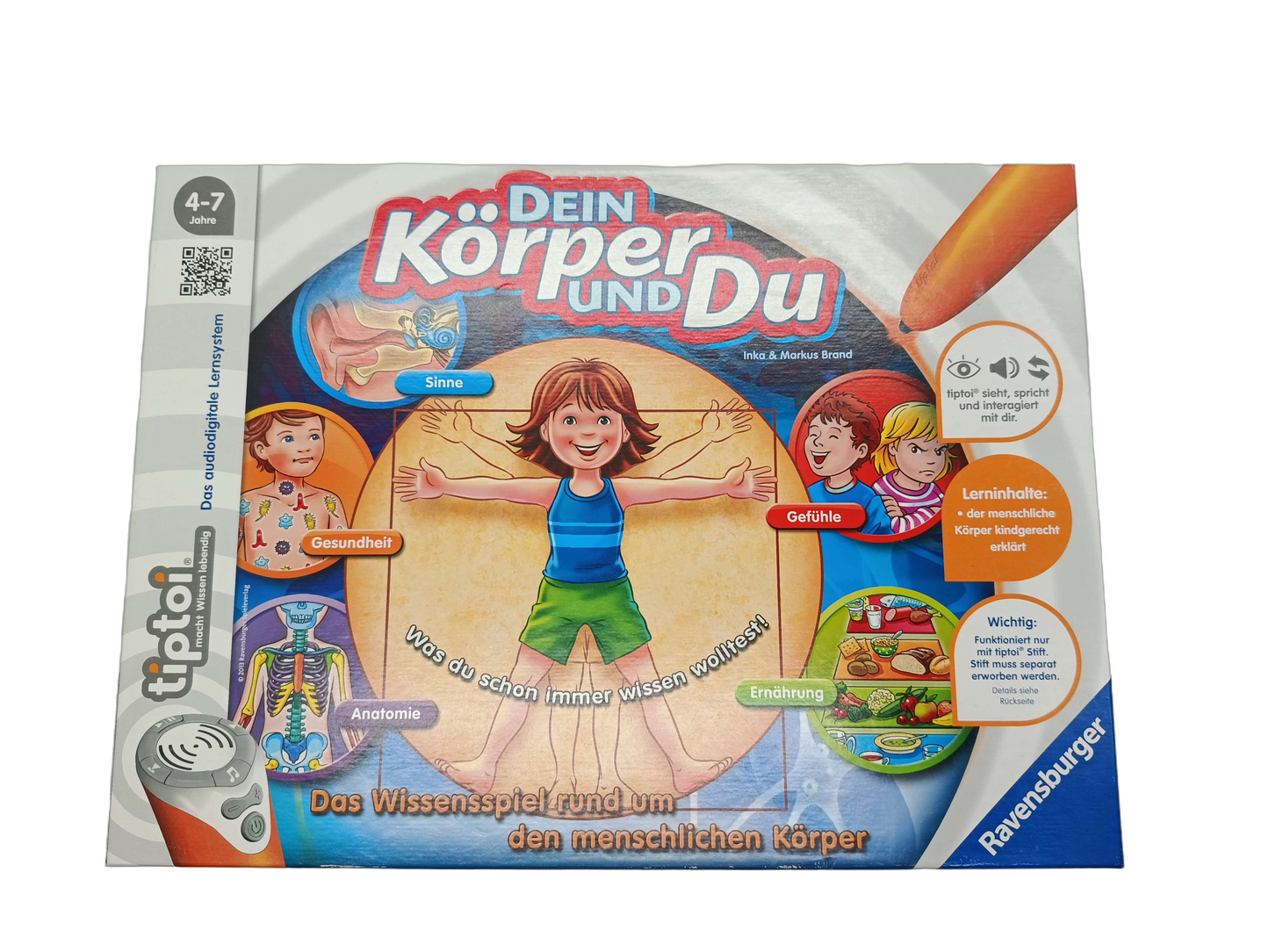 Ravensburger tiptoi Dein Körper und Du Lernbuch