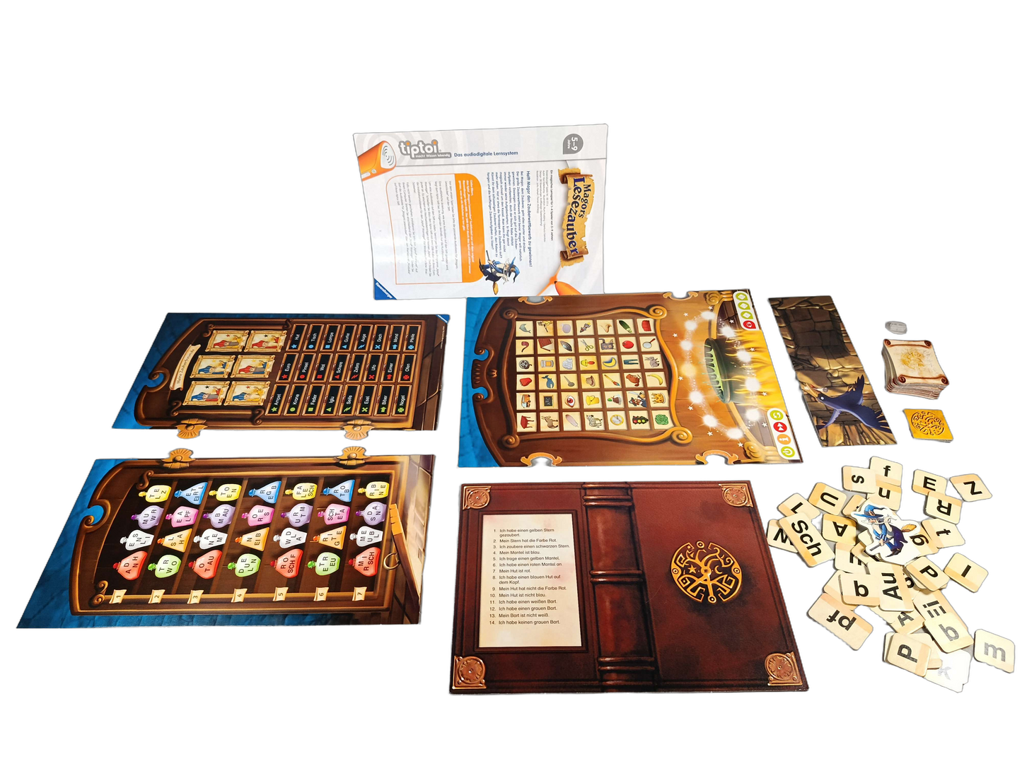 Ravensburger tiptoi Magors Lesezauber Lernspiel Lesetraining