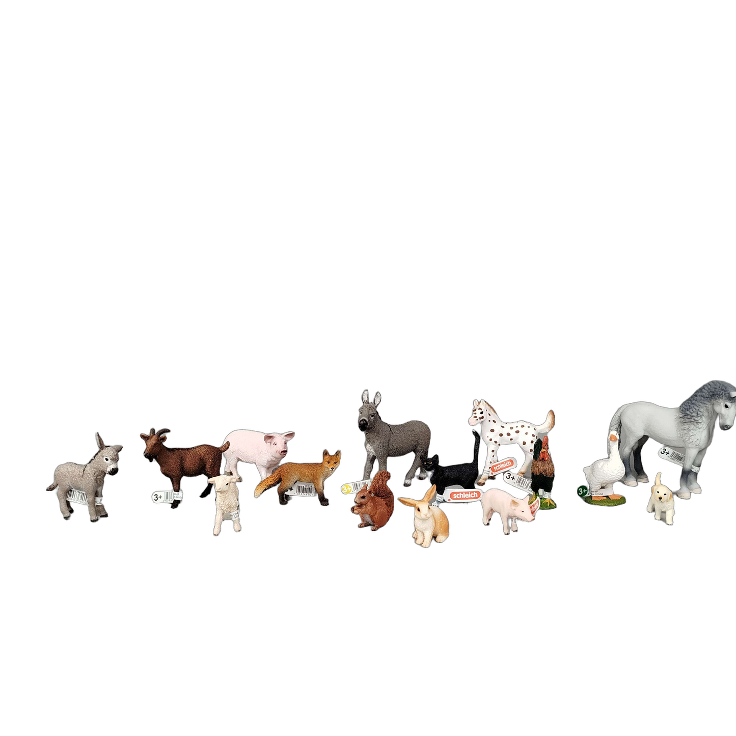 Schleich Tiere Bundle Bauernhof 15 Teile Tierfiguren