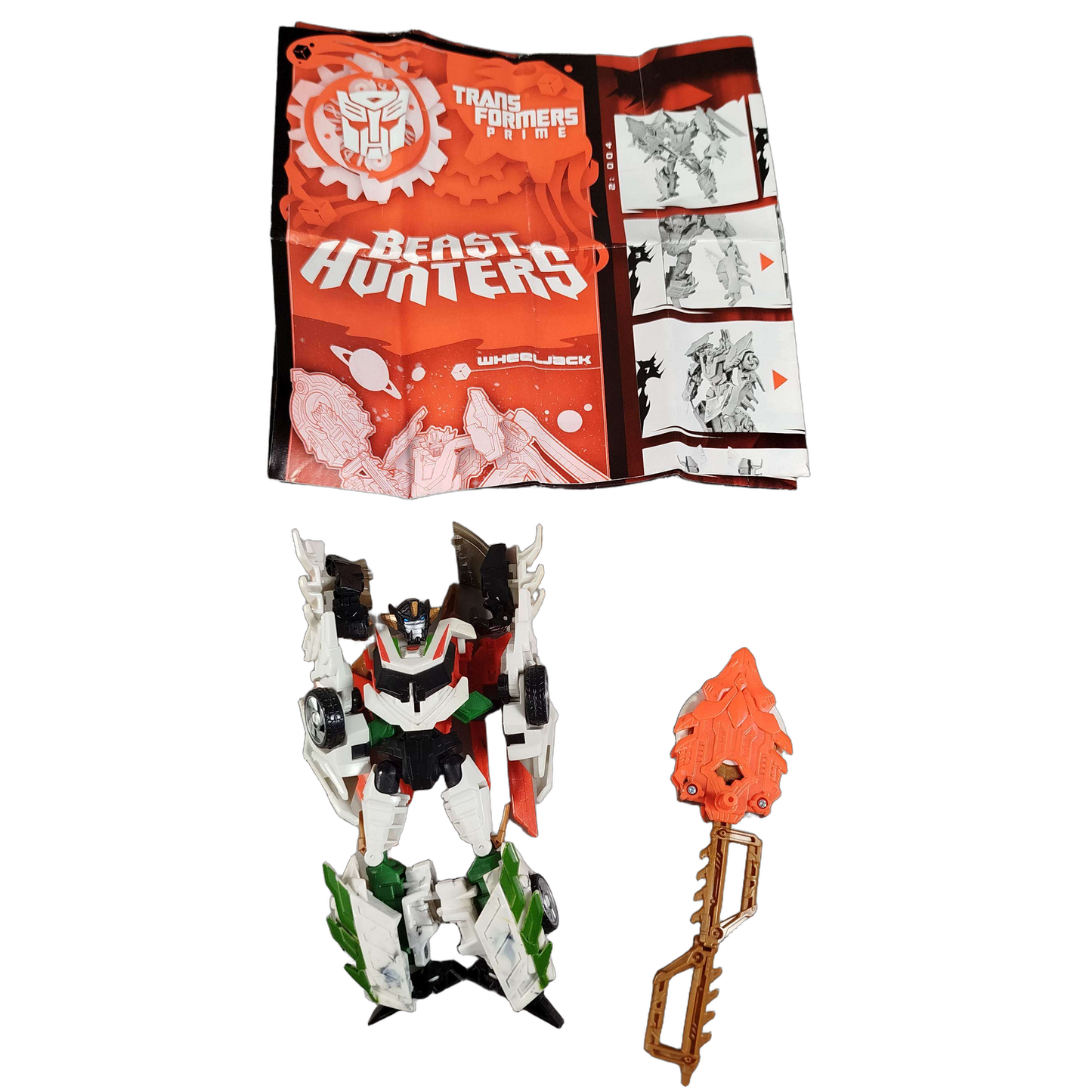 Hasbro Transformers Wheeljack Beast Hunters Actionfigur