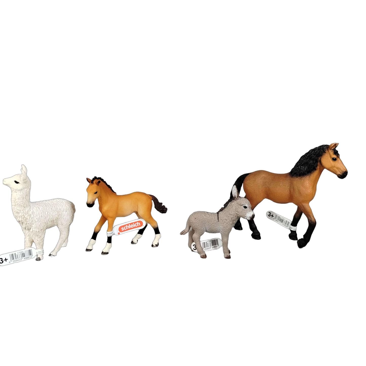 Schleich Bundle Bauernhof & Waldtiere 12 Teile Tierfiguren
