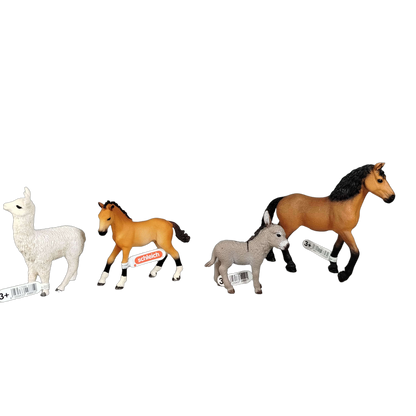 Schleich Bundle Bauernhof & Waldtiere 12 Teile Tierfiguren