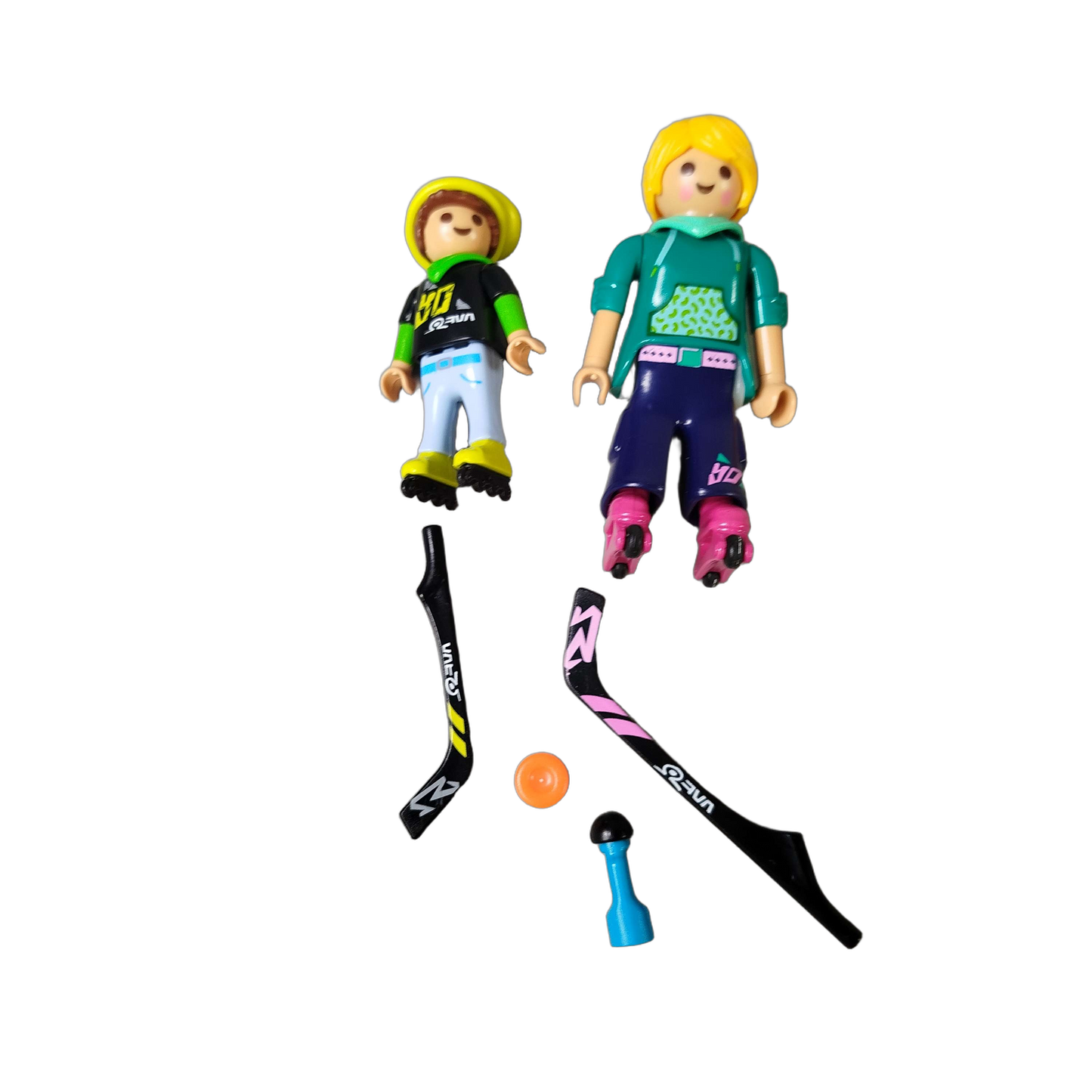 Playmobil Bundle Minigolf 71449 & Inline-Hockey 71209 Set von 2 Sport